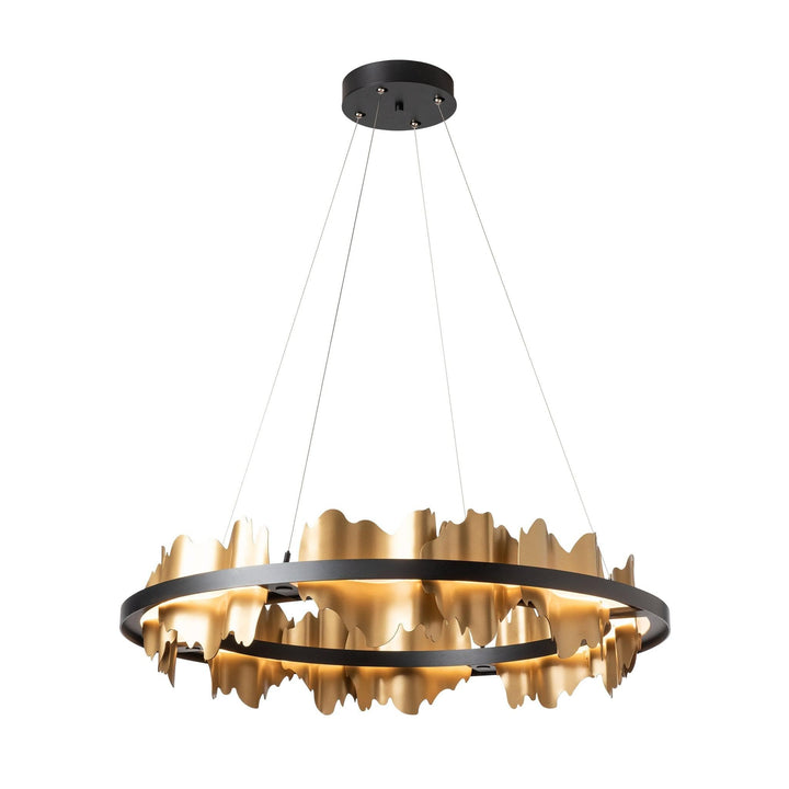 Metavaya Chandelier Midnight Shadow Chandelier Metal Midnight Shadow Chandelier