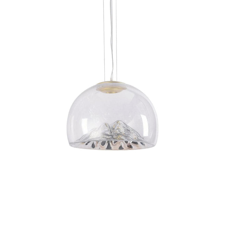 Metavaya Pendant light Dia 40cm x H 26cm / 15.7″ x 10.2″ / Silver Mountain View Pendant Light 662668843247 M2023122205-2 Mountain View Pendant Light Sale