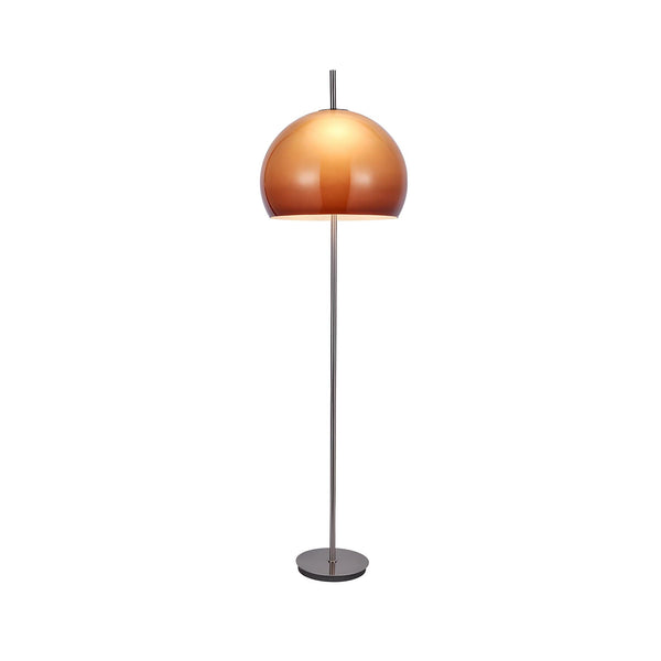 Metavaya Floor Lamp Dia 30cm x H 160cm / ∅ 11.8″ x H 62.9″ / Silver+Brown / US plug Mushroom Floor Lamp 6938617815806 M2023112005-1