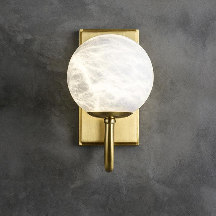 Metavaya Wall light Natural marble copper wall light