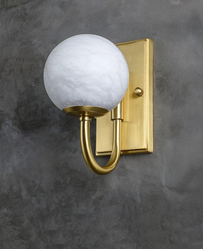 Metavaya Wall light Natural marble copper wall light