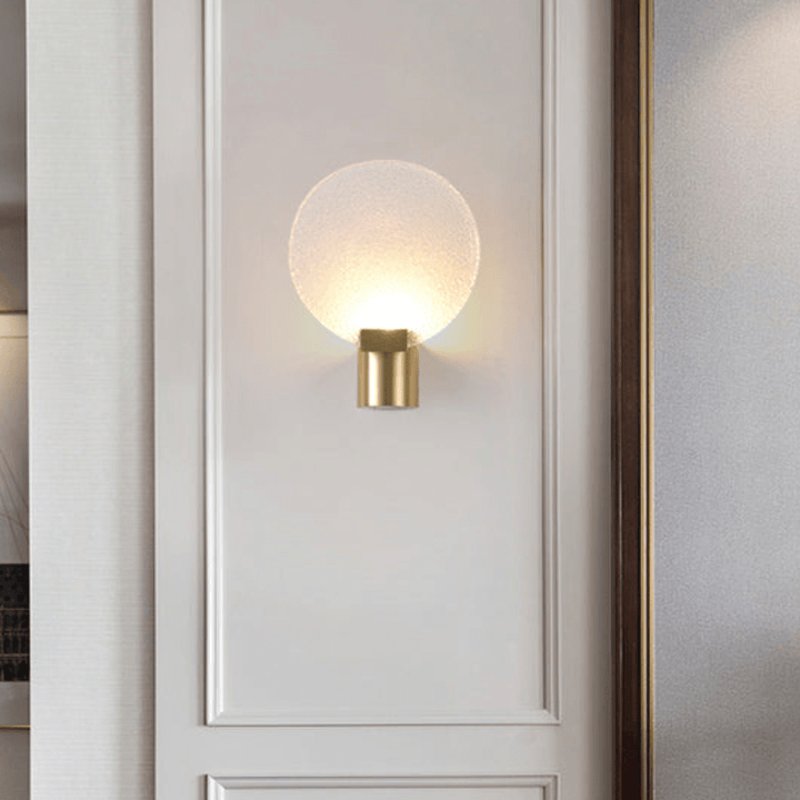 Metavaya Wall lamp Dia 25cm x H 32cm / ∅ 9.8″ x H 12.6″ / Gold Nimbus Wall Sconce 662668905259 M2024011007-1 Nimbus Wall Sconce | Discount Sale