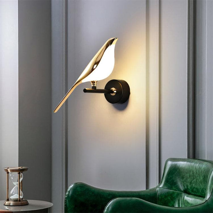 Metavaya Wall lamp Single heads Dia 21cm x H 18cm / ∅ 8.2″ x H 7.1″ / Black & Gold / Warm Light Nomi Wall lamp 662668848853 M2023122804-1 Nomi Wall lamp|Nomi series lamps