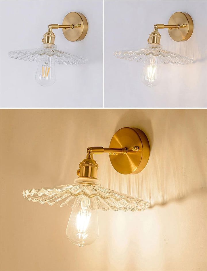 Metavaya Wall lamp Nordic Glass Wall Light