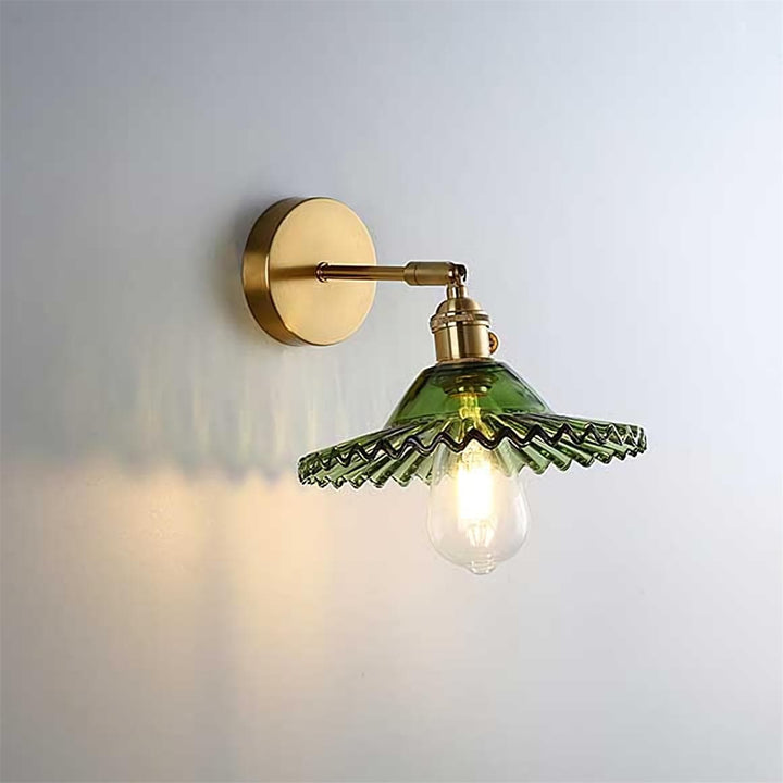 Metavaya Wall lamp Style C Dia 21.5cm x H 21cm / Gold Nordic Glass Wall Light 129601752610 M2023042501-3