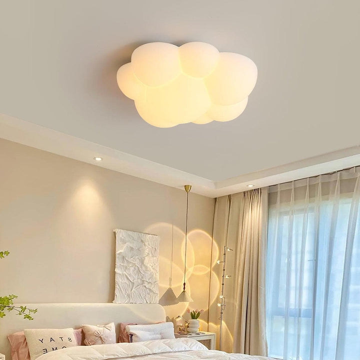 Metavaya ceiling light Dia 53cm x H 22cm / ∅ 20.9″ x H 8.7″ / White / Warm White Nuage ceiling light 6938617814038 M2023111004-1