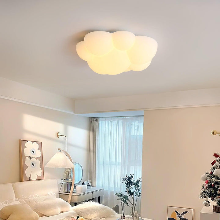 Metavaya ceiling light Dia 53cm x H 22cm / ∅ 20.9″ x H 8.7″ / White / Warm White Nuage ceiling light 6938617814038 M2023111004-1