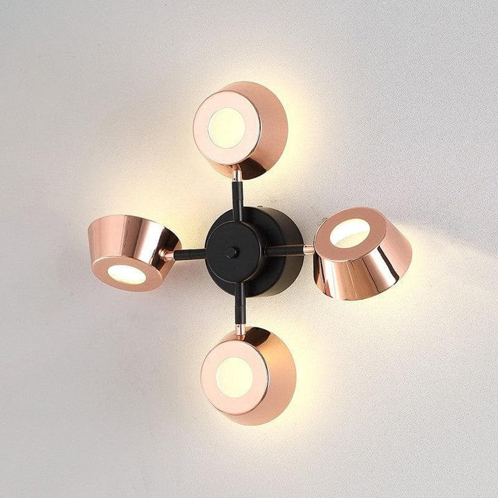 Metavaya Ceiling Lamp Style C Dia 48cm x H 48cm / ∅ 18.9″ x H 18.9" / Rose gold / Warm White OLO Wall Light 662668848150 M2023122704-5 OLO wall light | series lighting