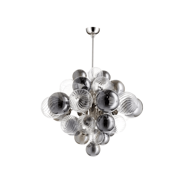 Metavaya Chandelier 18 heads Dia 80cm x H 65cm / ∅ 31.5″ x H 25.6″ / Chrome Pallocino Chandelier 662668838267 M2023121905-2 Pallocino Chandelier|Design Chandelier