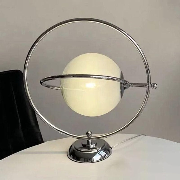 Metavaya Table Lamp Dia 40cm x H 45cm / ∅ 15.7″ x H 17.7″ / Silver Planet Table Lamp 6938617803933 M2023102901-1