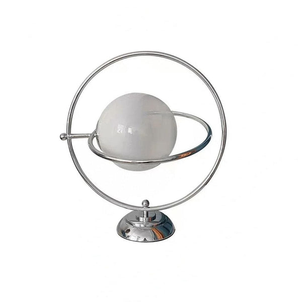 Metavaya Table Lamp Dia 40cm x H 45cm / ∅ 15.7″ x H 17.7″ / Silver Planet Table Lamp 6938617803933 M2023102901-1