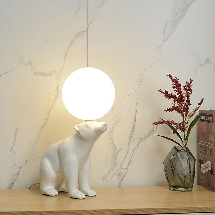 Metavaya Table Lamp Polar Bear Table Lamp