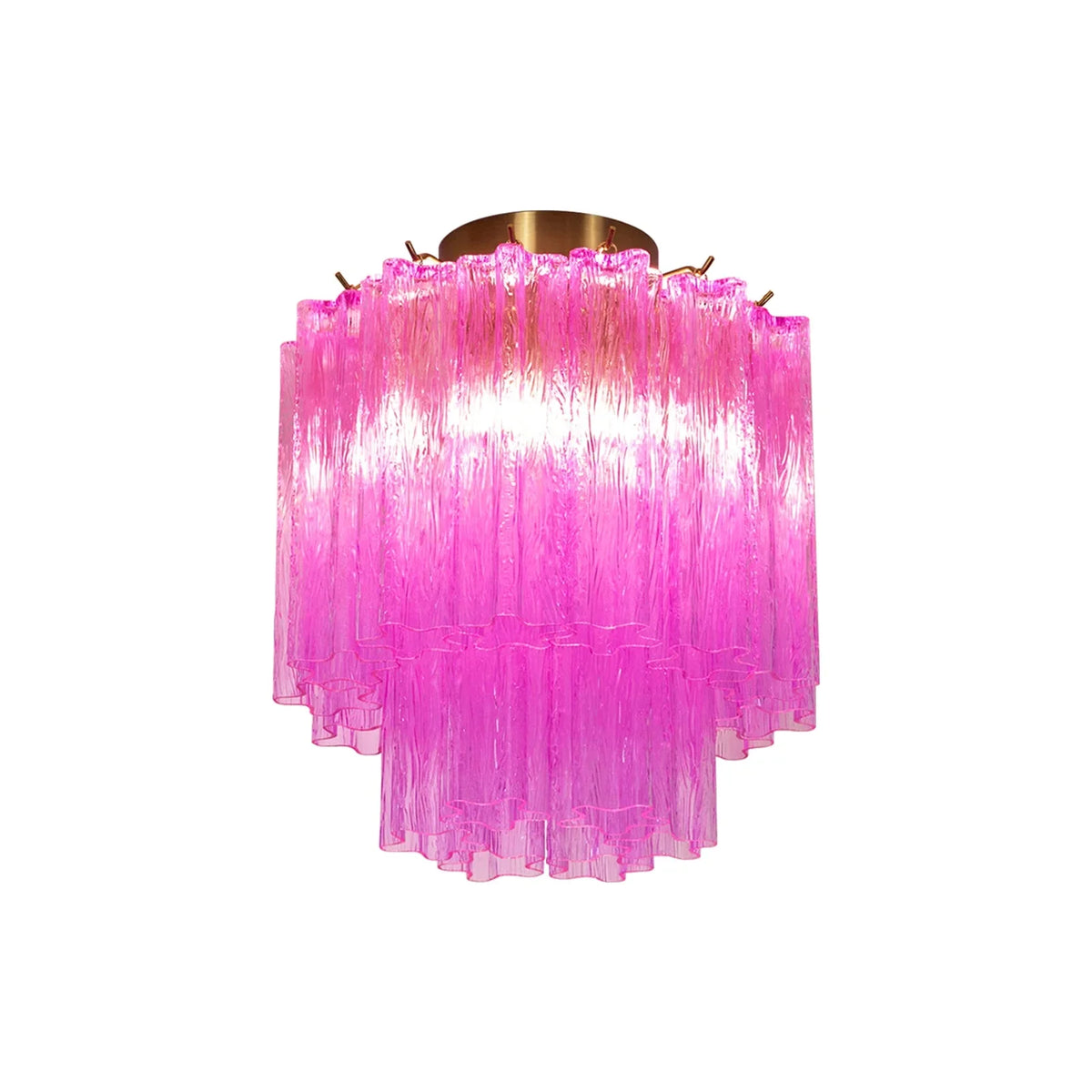 Purple Glass Tubes Ceiling Lamp | Metavaya
