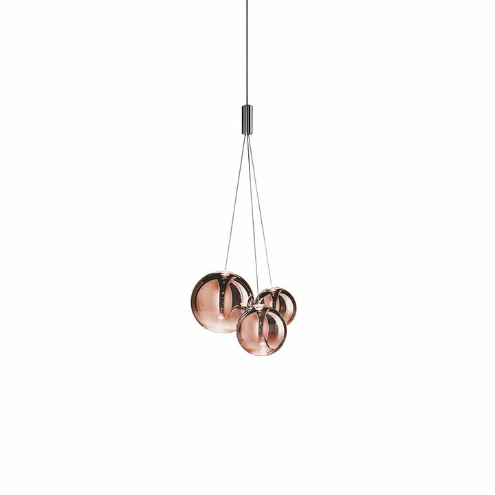 Metavaya Pendant light Dia 29cm x W 26cm x H 150cm / ∅ 11.4″ x W 10.2″ x H 59″ / Rose gold Random Pendant Light 662668843100 M2023122201-3 Random Pendant Light | Discount Sale