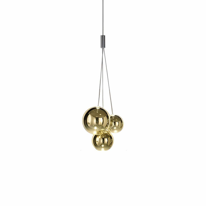 Metavaya Pendant light Dia 29cm x W 26cm x H 150cm / ∅ 11.4″ x W 10.2″ x H 59″ / Gold Random Pendant Light 662668843094 M2023122201-2 Random Pendant Light | Discount Sale