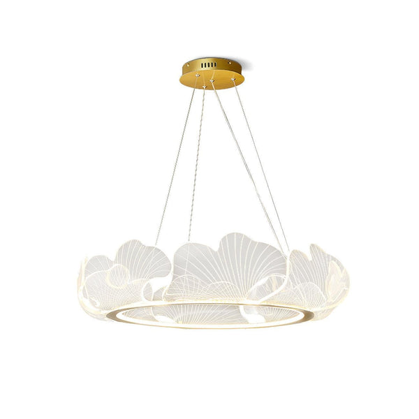 Metavaya Chandelier Dia 68cm x H 20cm / ∅ 26.7″ x H 7.8″ / Gold / Warm White Nimbus Chandelier 6938617802806 M2023102204-1