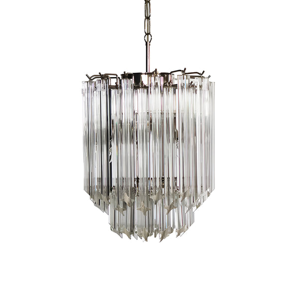 Transparant Murano Prism Chandelier