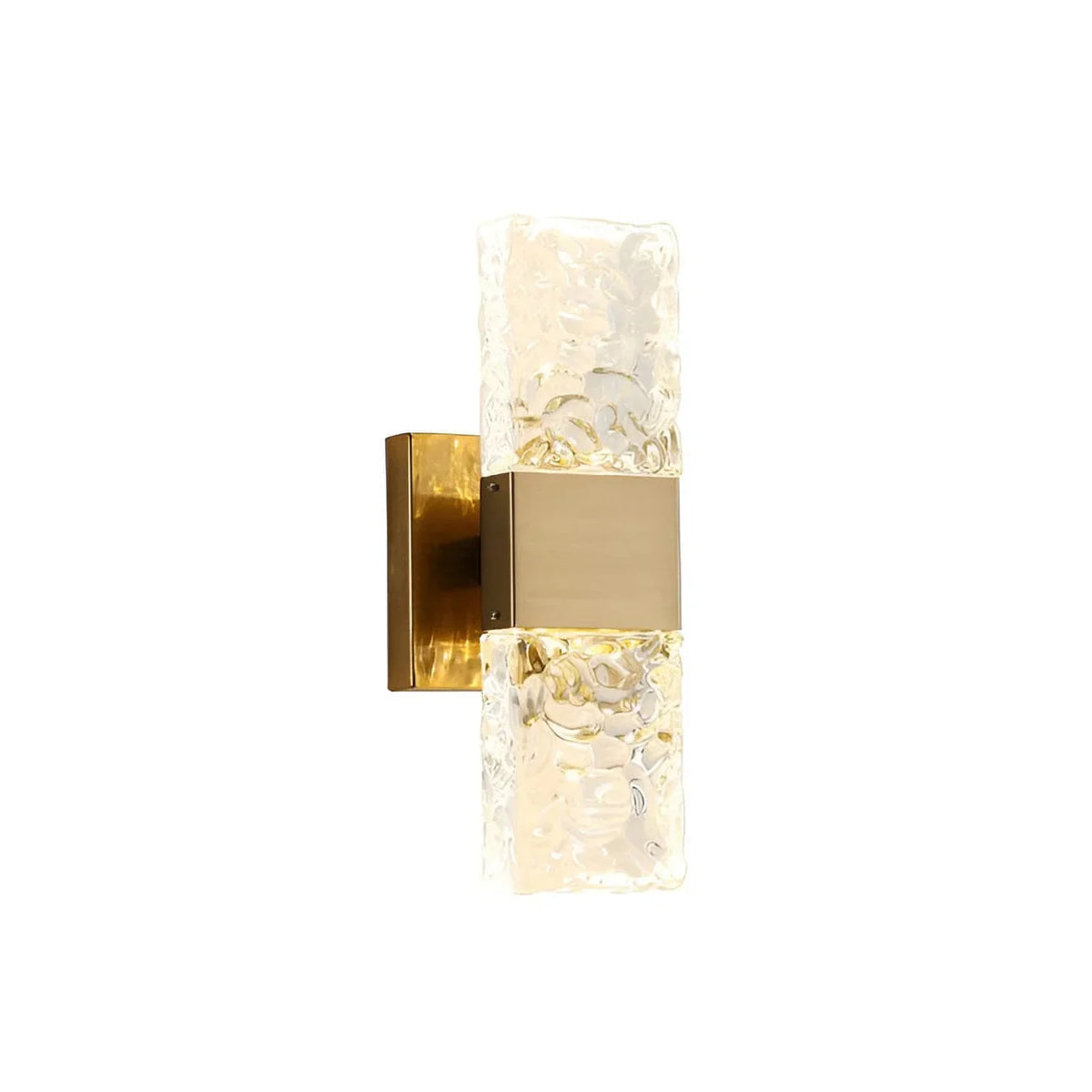 Metavaya Wall lamp Dia 9cm x H 25cm / ∅ 3.5″ x H 9.8″ / Gold / Warm White Vega Wall Lamp 6938617815042 M2023111504-1