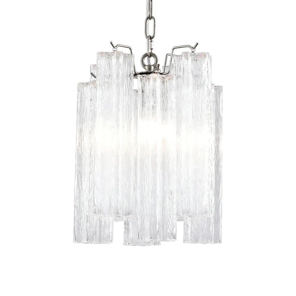 Vintage Transparent Murano Chandelier | Metavaya