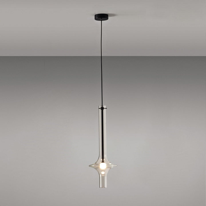 Metavaya Pendant lamp Dia 16cm x H 46cm / ∅ 6.3″ x H 18.1″ / Black / Clear Wonder Suspension Lamp 662668877648 M202403214-3 Wonder Suspension Lamp - Buy online