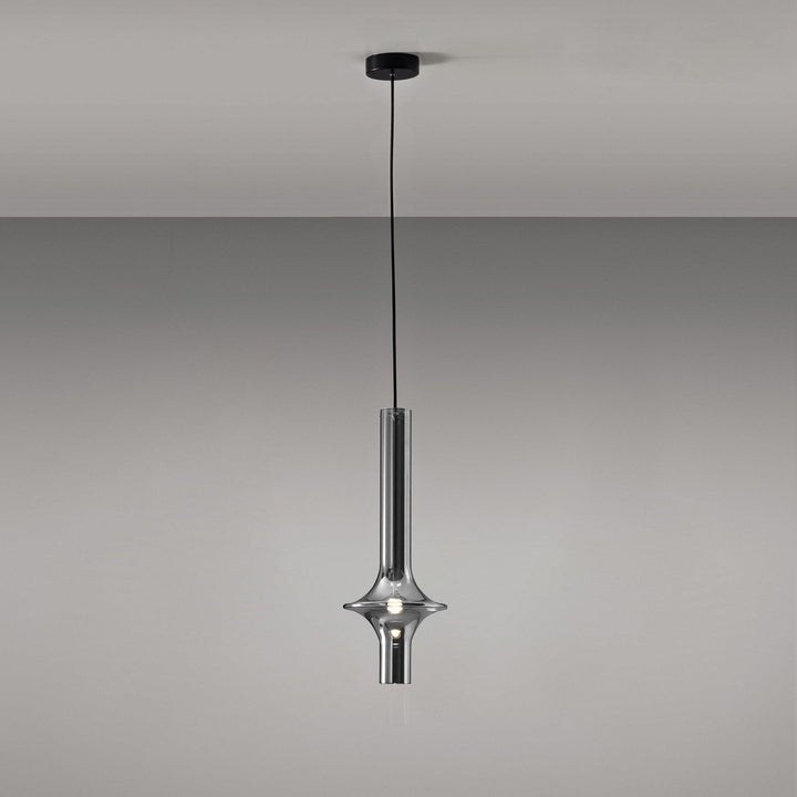 Metavaya Pendant lamp Dia 16cm x H 46cm / ∅ 6.3″ x H 18.1″ / Black / Smoky Wonder Suspension Lamp 6938617817350 M2023113003-4