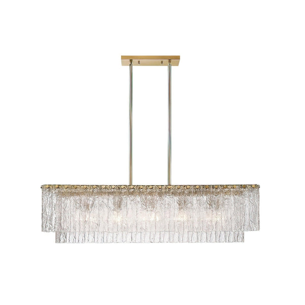 Metavaya Pendant light Dia 108.2cm x H 29.5cm / ∅ 42.6″ x H 11.6″ Glacier Island Pendant 6938617781231 M2023081403