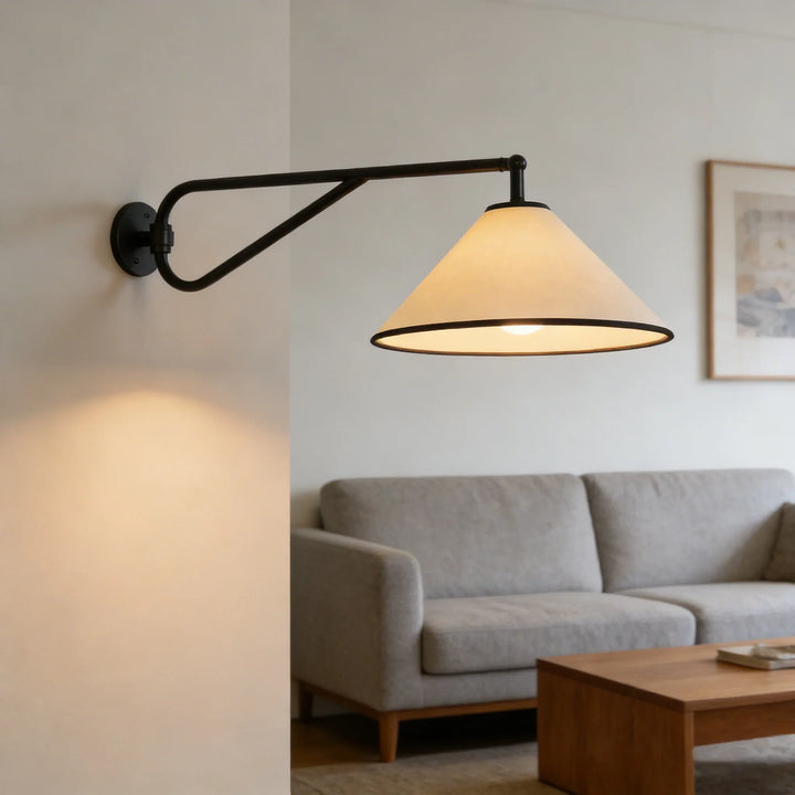 Swing Arm Cone Wall Sconce – Metavaya
