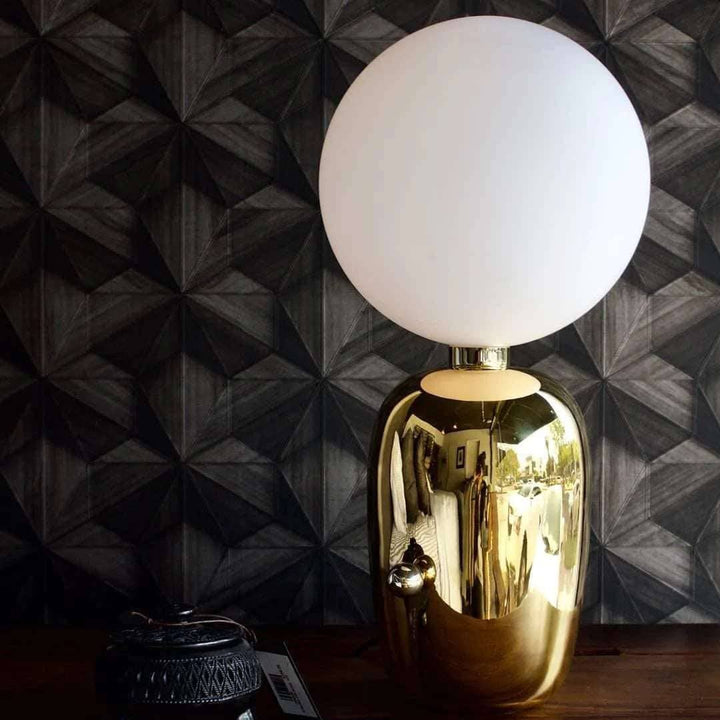 Metavaya Table lamp Dia 25cm X H 45cm / Gold / US plug Aballs Table Lamp 822706698394 M2022091901-13 Aballs Table Lamp for Sale Online in USA