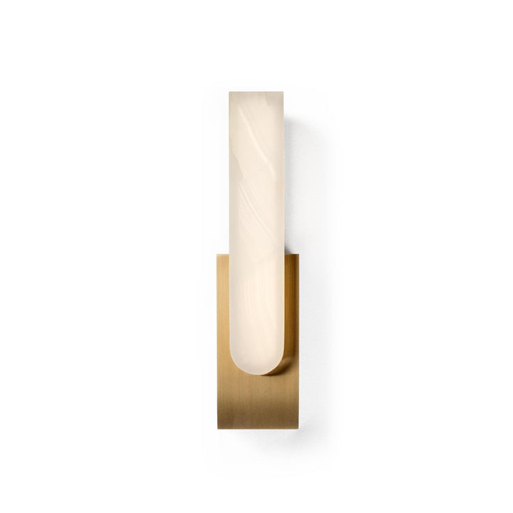 Metavaya Wall lamp Dia 10cm x H 50cm / Gold / Warm White Agatha Sconce 653733633771 B202112090001-1 Modern Interior Bathroom Sconces Agatha Sconces