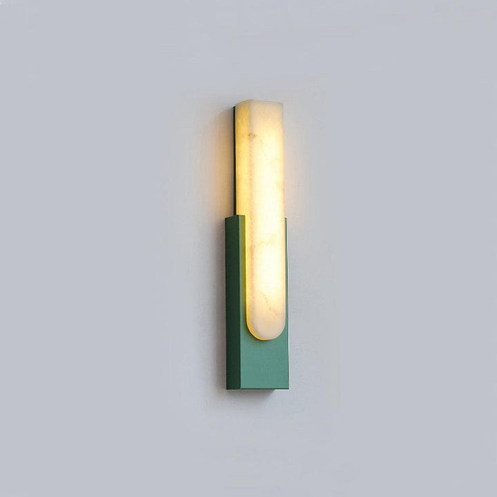 Metavaya Wall lamp Dia 10cm x H 50cm / Green / Warm White Agatha Sconce 653733633771 B202112090001-9 Modern Interior Bathroom Sconces Agatha Sconces