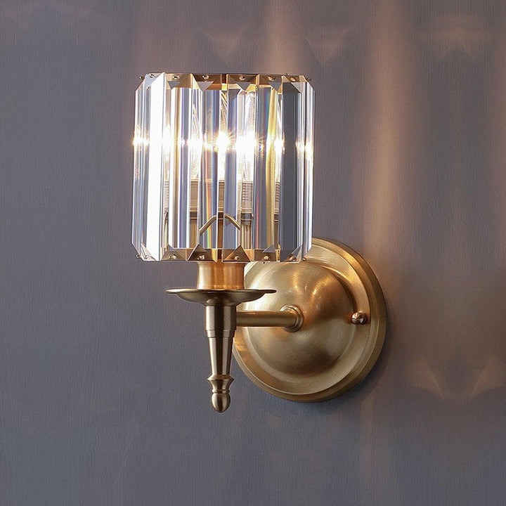 Metavaya Wall lamp Dia 15cm x H 30.5cm / Gold Ajax Sconce 000011246060 B-202112230006-1 Ajax Copper Sconce for Sale Online in USA