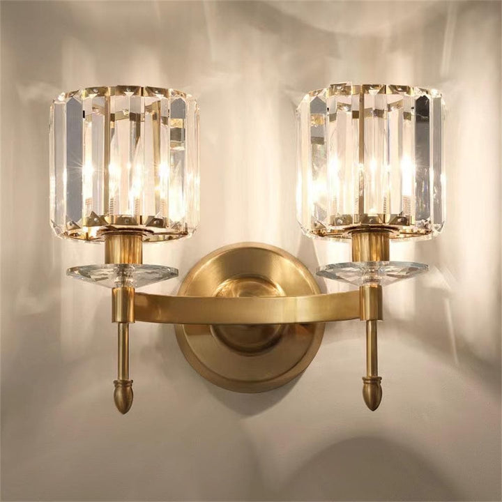 Metavaya Wall lamp Dia 35cm x H 29.5cm / Gold Ajax Sconce 000011246077 B-202112230006-3 Ajax Copper Sconce for Sale Online in USA