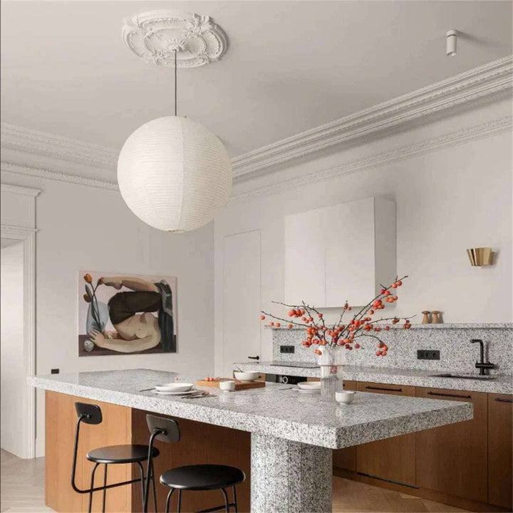 Metavaya Pendant light Dia 55cm / White Akari 55A Pendant Light 6938617799670 M2022103102-3 Buy Akari 55A Pendant Light Online