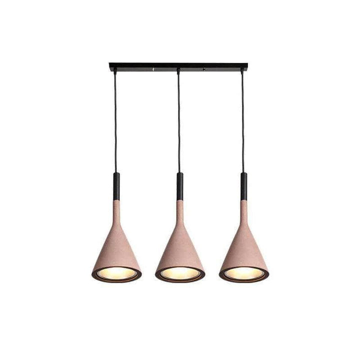 Metavaya Pendant light 3Heads L / Coffee Aplomb Pendant Lamp 336019215464 M2022112401-17 Aplomb Pendant Light Cone Concrete Pendant Light