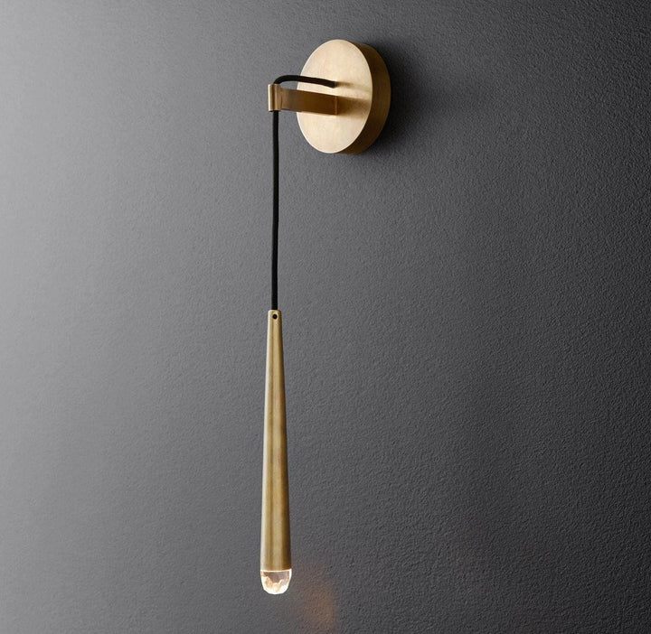 Metavaya Wall lamp Brass Spinal Tube Wall Lamp