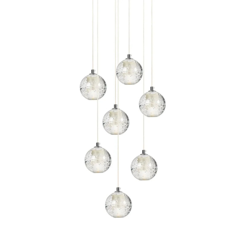 Metavaya Pendant lamp Ball Crystal Pendant Light