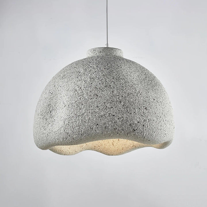 Metavaya Pendant lamp Dia 60cm X H 44cm / Light Grey Bells Speckled Pendant Lamp 336019215617 M2023021403-7 Purchase Bells Speckled Pendant Lamp for Sale 