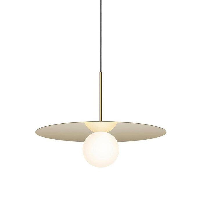 Metavaya Pendant lamp Dia 25cm / Brass Bola Disc Pendant Lamp 653733628722 M-202112101541-2