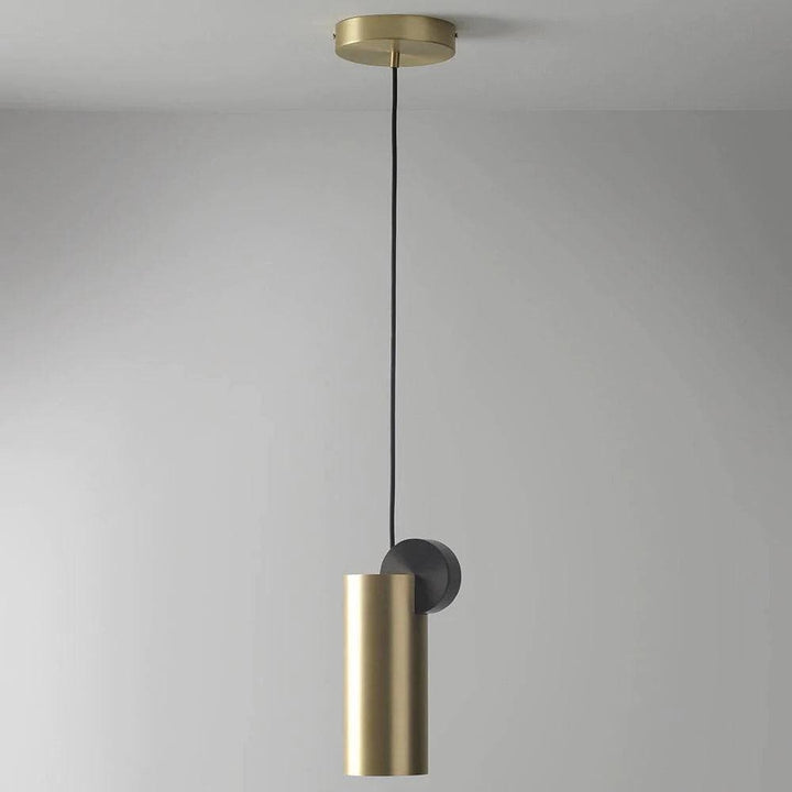 Metavaya Pendant light V3 Dia 16cm x H 31cm / Brass & Black / Warm White Cale Pendant Lamp 6938617775254 M2022101701-5 Cale Pendant Lamp | Cale Suspension Lamp