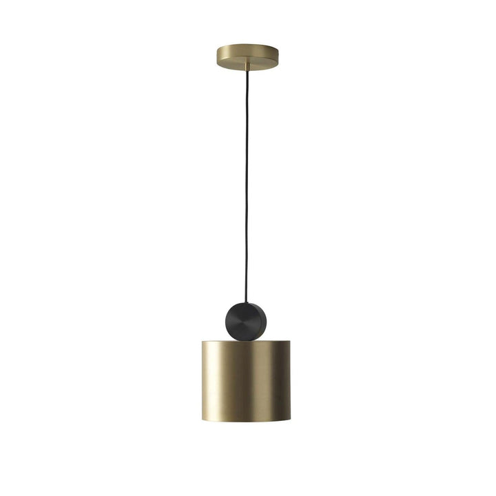 Metavaya Pendant light V2 Dia 23cm x H 27cm / Brass & Black / Cool White Cale Pendant Lamp 6938617775247 M2022101701-4 Cale Pendant Lamp | Cale Suspension Lamp