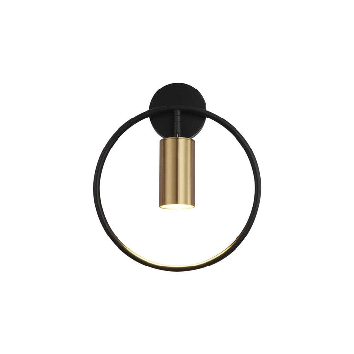 Metavaya Wall lamp Dia 28cm x H 33cm / Gold & Black Canarra Wall Lamp 323232401354 M2022101005-3 Canarra Wall Lamp & Wall Light for Sale