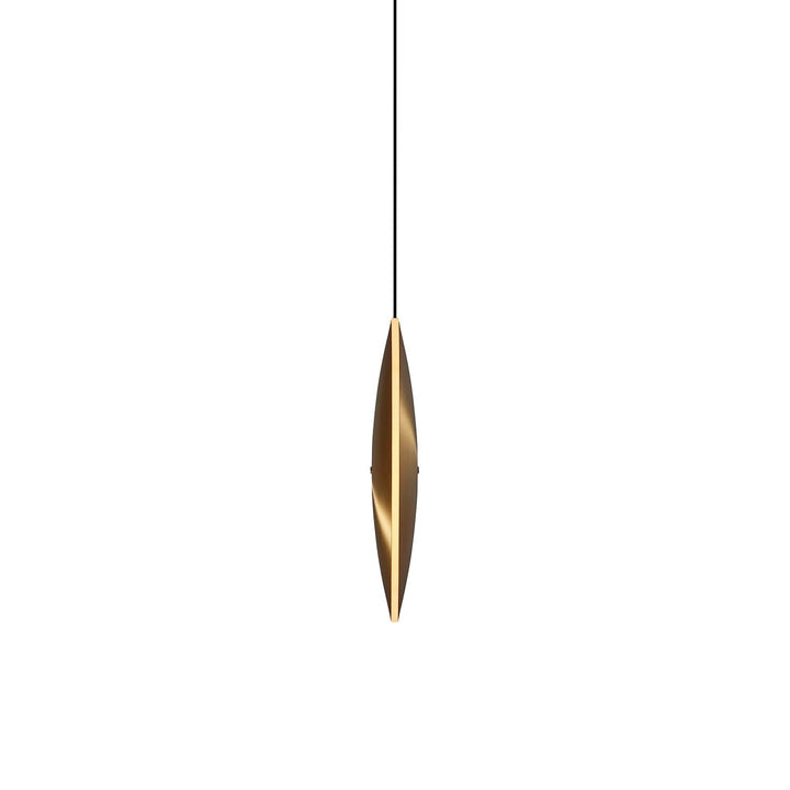 Metavaya Pendant lamp Vertical Dia 30cm / Gold / Warm White Chrona Suspension Light 653733214802 P2021122202-9