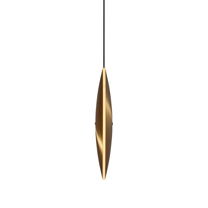 Metavaya Pendant lamp Vertical Dia 40cm / Gold / Warm White Chrona Suspension Light 653733214802 P2021122202-11