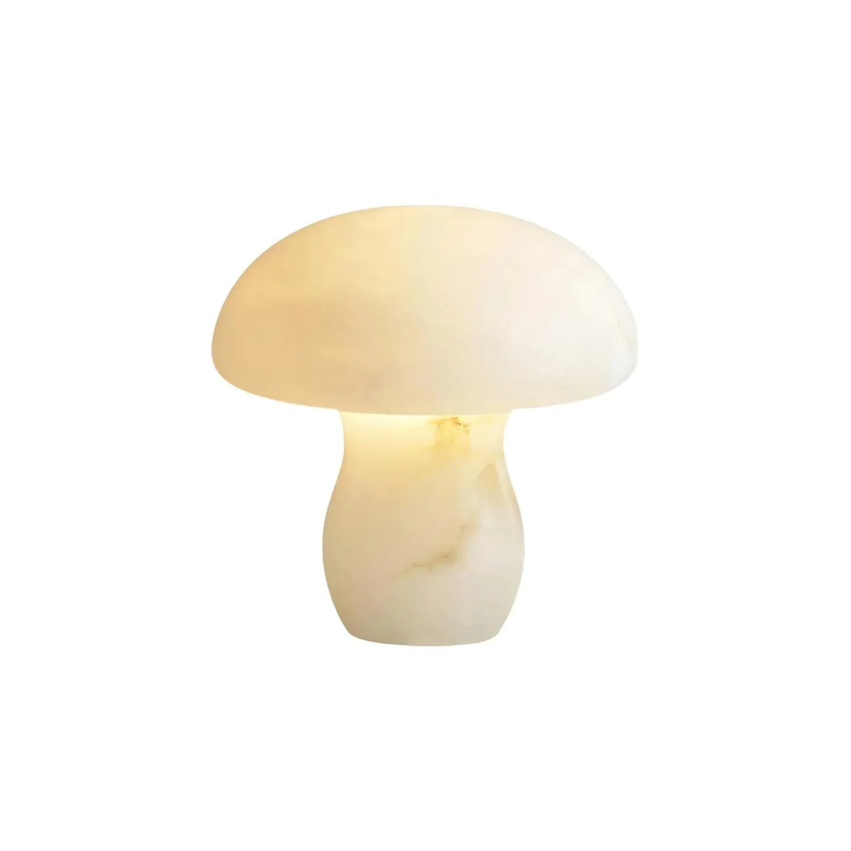 Metavaya Table lamp Dia 20cm x H 20cm / White / US plug Cloud Stone Mushroom Table Lamp 129601751590 M202304071-5