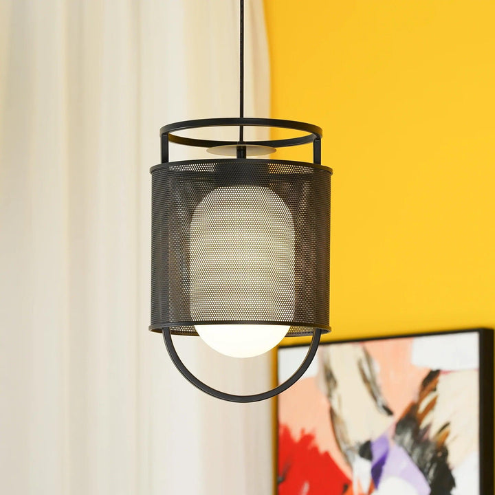 Metavaya Pendant lamp Dia 25cm X H 38cm / Black Denglong T Pendant Lamp 722706697307 M2022090404-1 Denglong T Pendant Lamp for Online Sale in Canada/USA