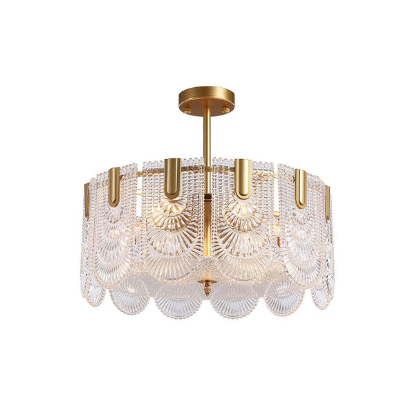 Metavaya Chandelier Fashional Crystal Glass Chandelier