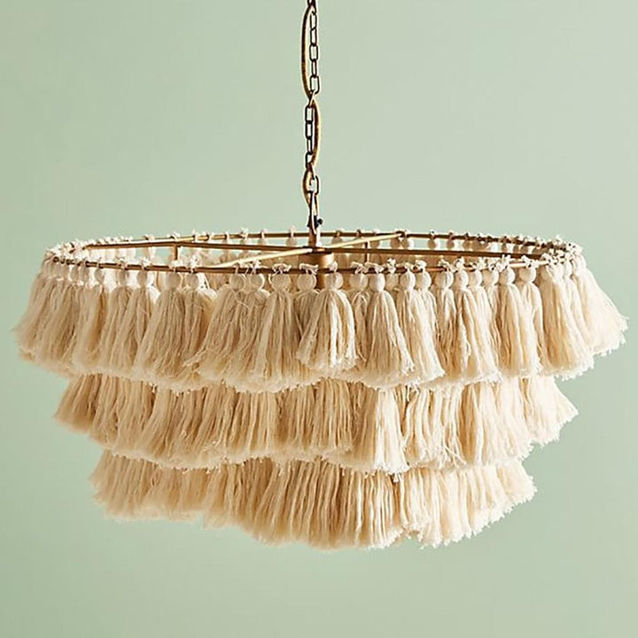 Metavaya Chandelier Fela Tassel Chandeliers