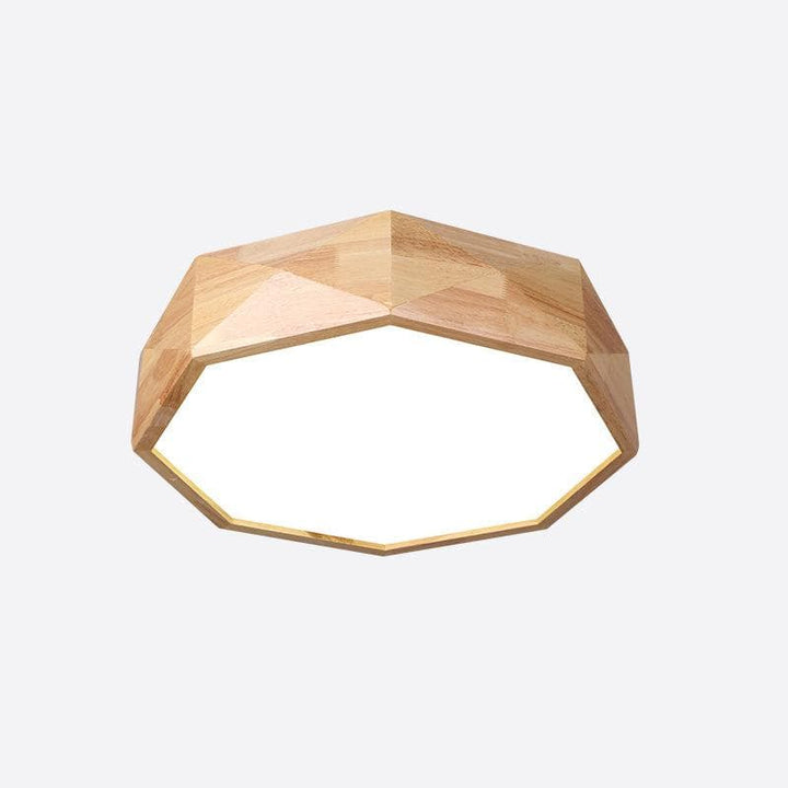 Metavaya Ceiling Lamp Geometric Wood Ceiling Light