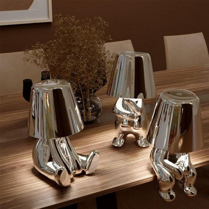 Metavaya Table lamp Golden Man Table Lamp