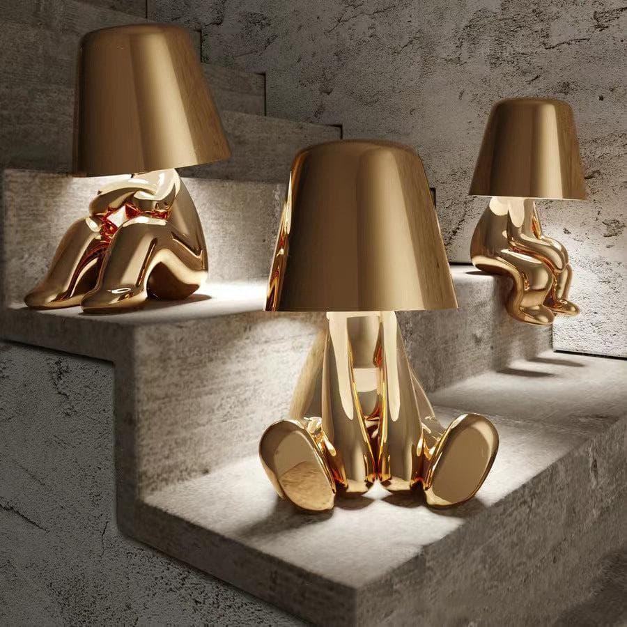Table Light Man Golden Man Table Lamp – Metavaya